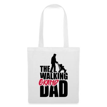 The walking (grand) dad - grandad - Tote Bag - white - Front