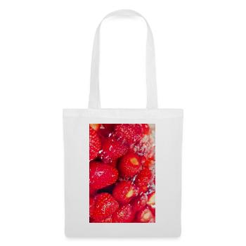 Fresh Strawberries Strawberry Poster - Tote Bag - white - Front
