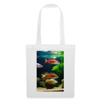 Fish, Aquarium - Tote Bag - white - Front