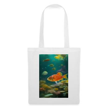 Fish, Aquarium - Tote Bag - white - Front