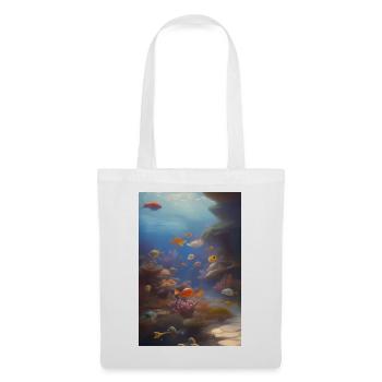 Fish, Aquarium - Tote Bag - white - Front
