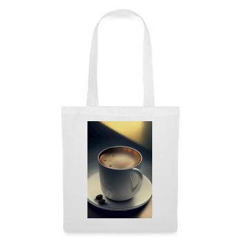 Coffee, coffee beans - Tote Bag - white - Front