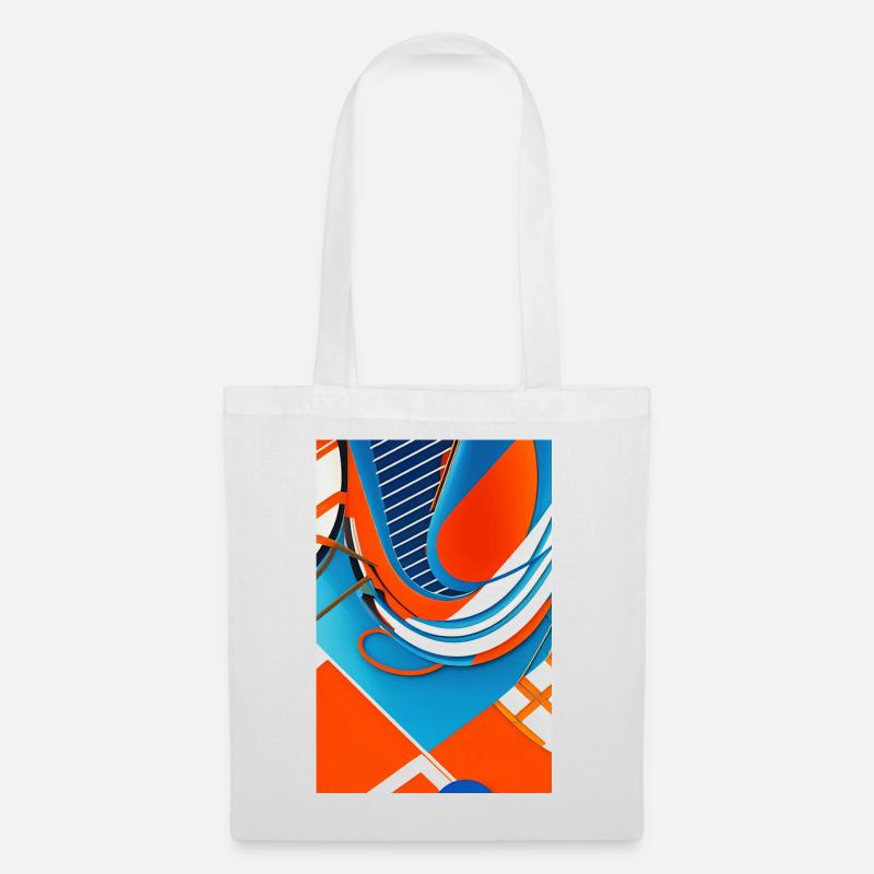 Abstract art - Tote Bag - white