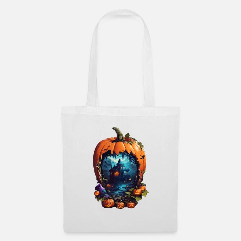 Happy Halloween! - Stoffbeutel - Weiß