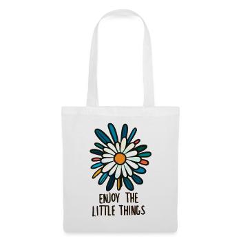 Enjoy the little Things - Tote Bag - white - Front