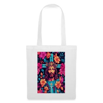 Jesus Christus - Stoffbeutel - Weiß - Vorne