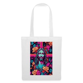 Jesus Christus - Stoffbeutel - Weiß - Vorne