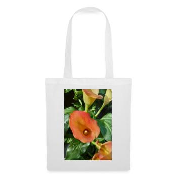 Orange Calla Blossom Magic - Tote Bag - white - Front