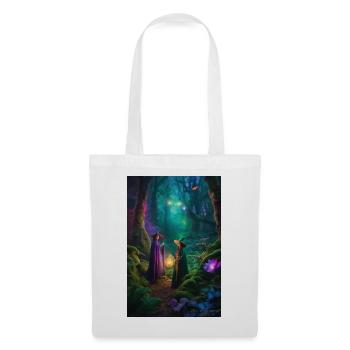 Moonlit Coven in Enchanted Forest - Tote Bag - white - Front