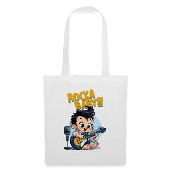 Rocka Baby Rockabilly - Tote Bag - white - Front
