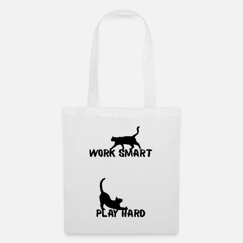 Work smart - Tote Bag - white