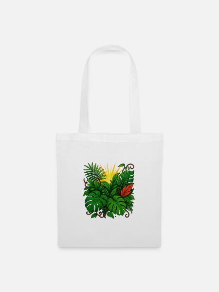 Sunbeam Jungle Burst - Stoffbeutel - Weiß