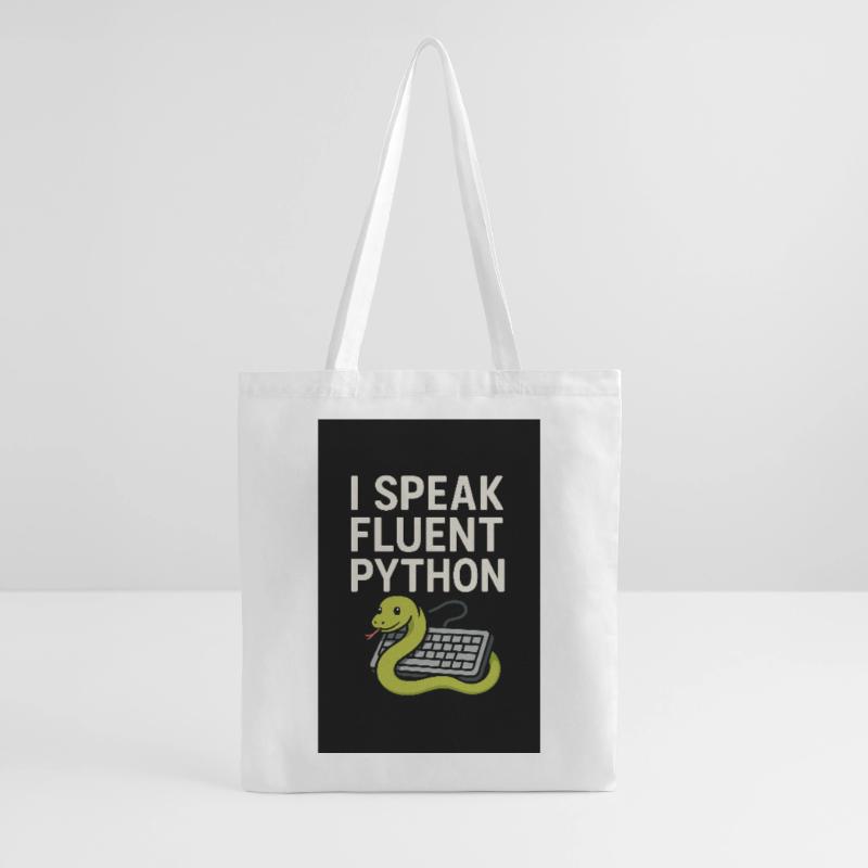 Serpent de codage Python Sac en tissu