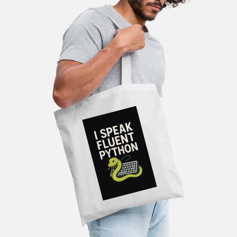 Python-Codierungsschlange Stoffbeutel
