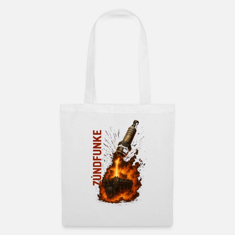 ZÜNDFUNKE – Firestarter - Tote Bag - white