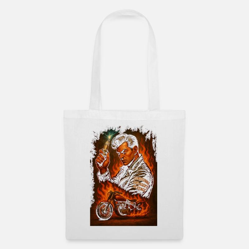 ZÜNDFUNKE – Greaser's Revenge - Tote Bag - white