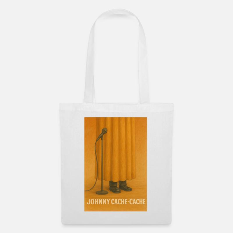 Johnny Cache-Cache - Sac en tissu - blanc