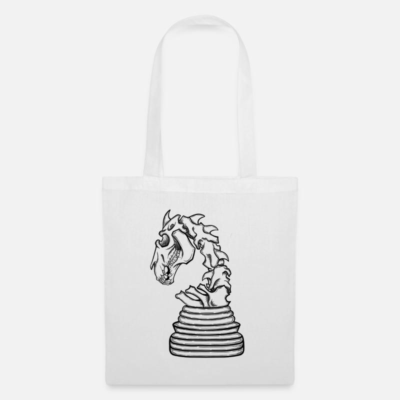 Skeleton jumper - Tote Bag - white