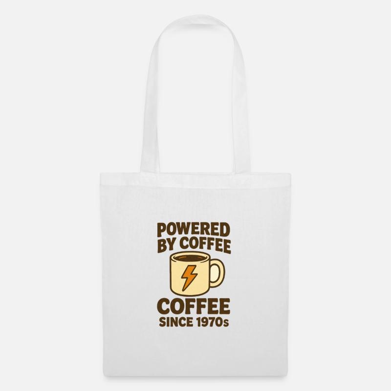 Kaffee-Power - Stoffbeutel - Weiß
