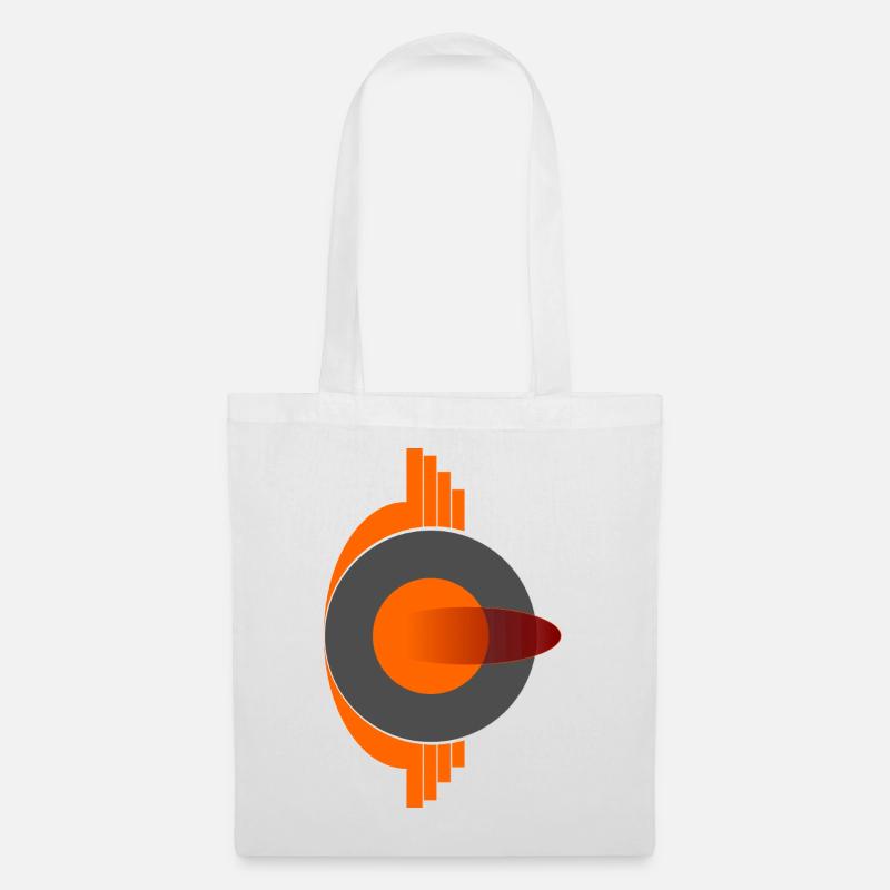 Phoenix Eye Abstract Logo - Tote Bag - white