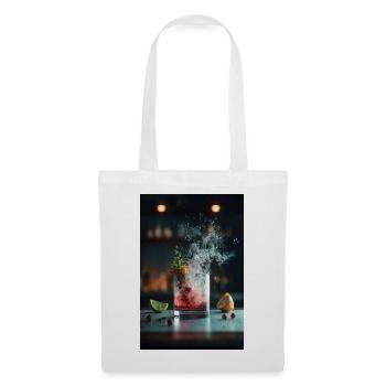 Crimson Splash Cocktail - Tote Bag - white - Front