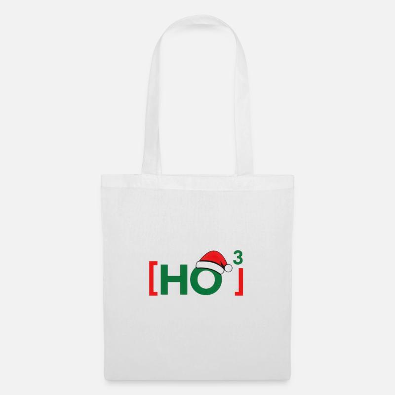 Lustiges Weihnachts T-Shirt Geschenk - Stoffbeutel - Weiß