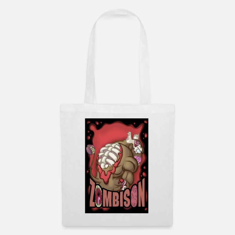 Zombison 2 Poster - Stoffbeutel - Weiß