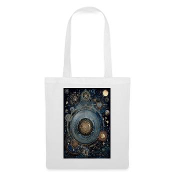 Cosmic Gearwork Clock Nebula - Tote Bag - white - Front