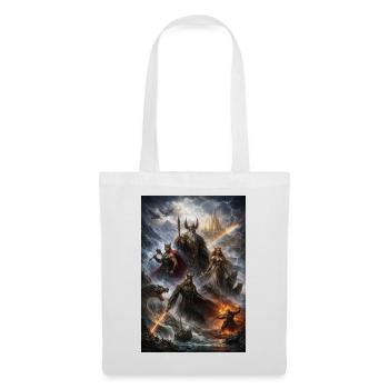 Norse War of the Gods - Tote Bag - white - Front