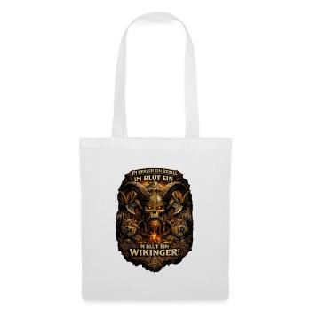 Viking Rebel Heart of Fire - Tote Bag - white - Front