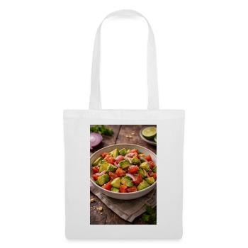 Avocado Tomato Salad - Tote Bag - white - Front