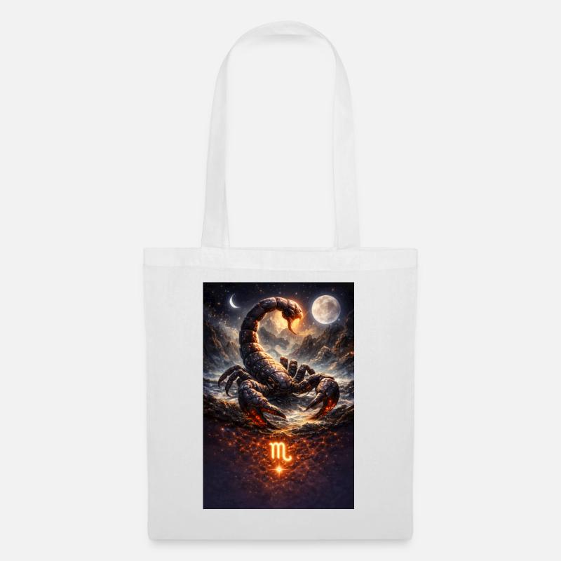 Scorpion - Tote Bag - white