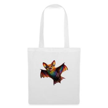 Rainbow Bat Night Creature - Tote Bag - white - Front