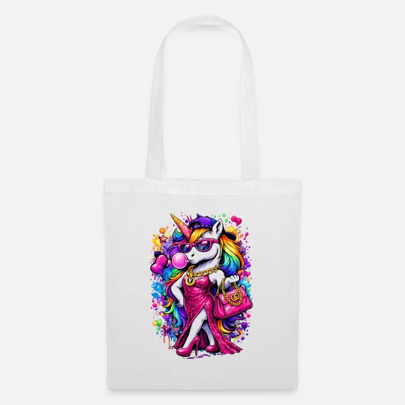 Glamicorn - Stoffbeutel - Weiß