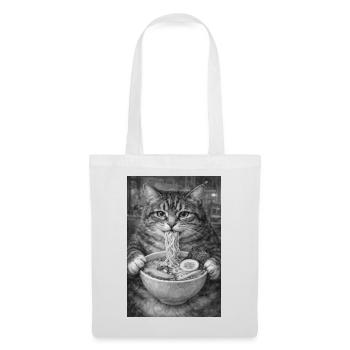 Cat Ramen Nuddeln - Tote Bag - white - Front
