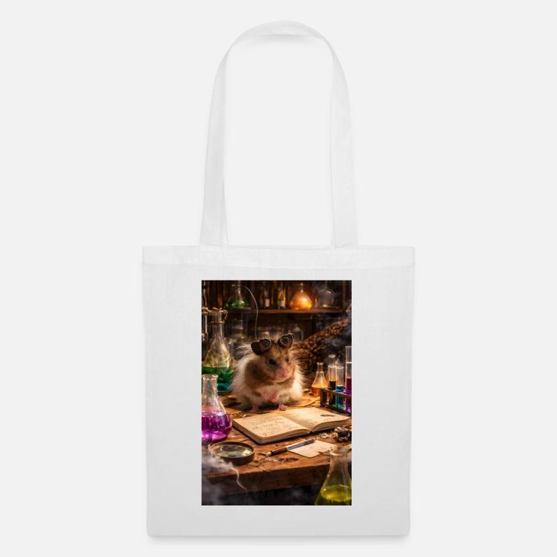 Chico 11: Steampunk-Alchemist - Stoffbeutel - Weiß