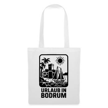 Bodrum Türkei Urlaub - Stoffbeutel - Weiß - Vorne