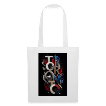Toronto Urban Typography - Tote Bag - white - Front