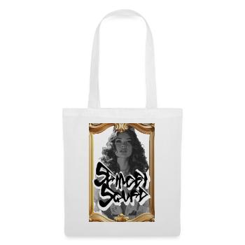 Graffiti Noir Portrait Frame - Tote Bag - white - Front