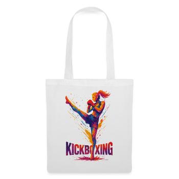Kickboxer Graphic Design: Brute & Strong - Tote Bag - white - Front