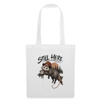 Still Here Opossum - Tote Bag - white - Front
