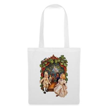 Dolls on strings - Tote Bag - white - Front