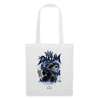 DAKUM Mystère d’Art de rue Bleu - Sac en tissu - blanc - Devant