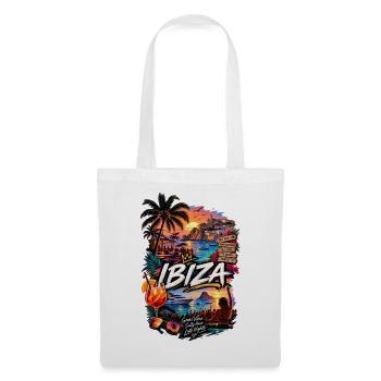 Ibiza Feeling  - Stoffbeutel - Weiß - Vorne