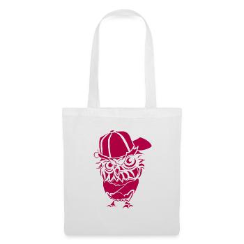 Hip Hopper Owl - Tote Bag - white - Front