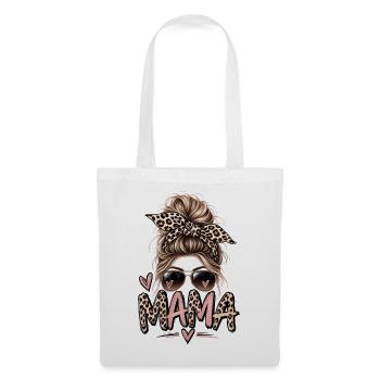 Leopard Mom Style - Tote Bag - white - Front