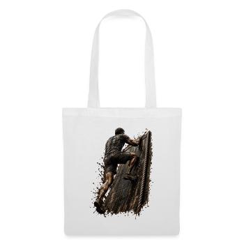 Mud Master - Obstacle - Teamwork - Tote Bag - white - Front