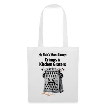 My Skin's Worst Enemy: Crimps & Kitchen Graters - Tote Bag - white - Front