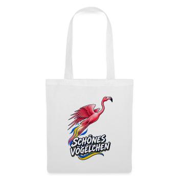 Schones Vogelchen Romantische Version - Stoffbeutel - Weiß - Vorne