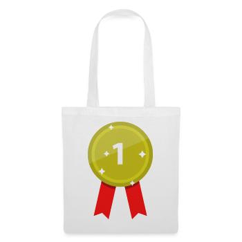 Medaille - Stoffbeutel - Weiß - Vorne